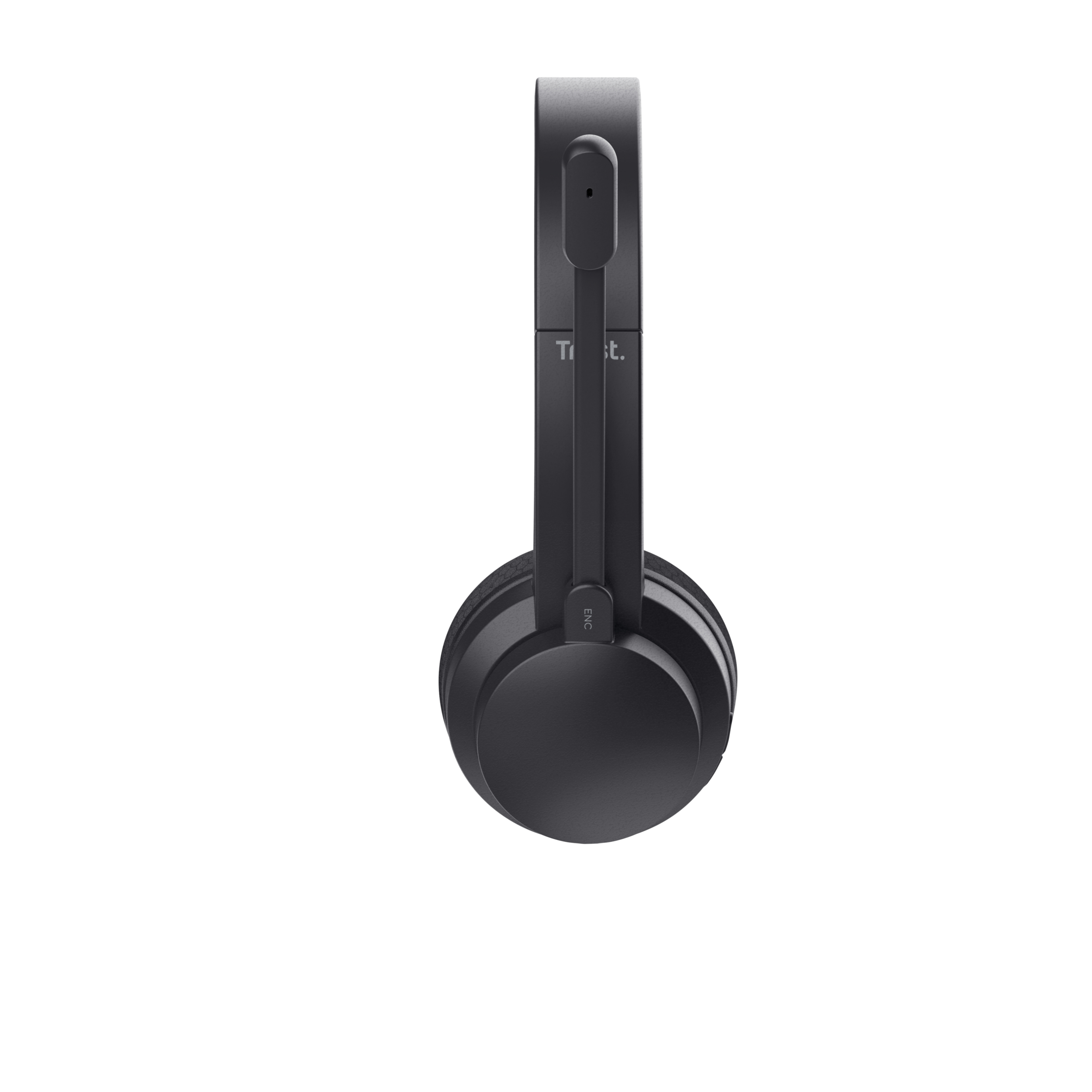 Trust Ayda Draadloze Headset - Bluetooth headset – USB-C aansluiting – Zwart - Afbeelding 6