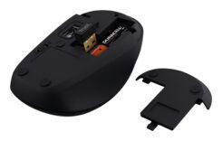 Trust Yvi+ Multi-device Draadloze Muis - RF en Bluetooth muis – Compact ontwerp – 1600 DPI – Zwart - Afbeelding 5