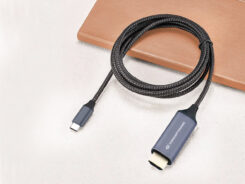 Conceptronic ABBY10G video kabel adapter 2 m USB Type-C HDMI Grijs - Afbeelding 5