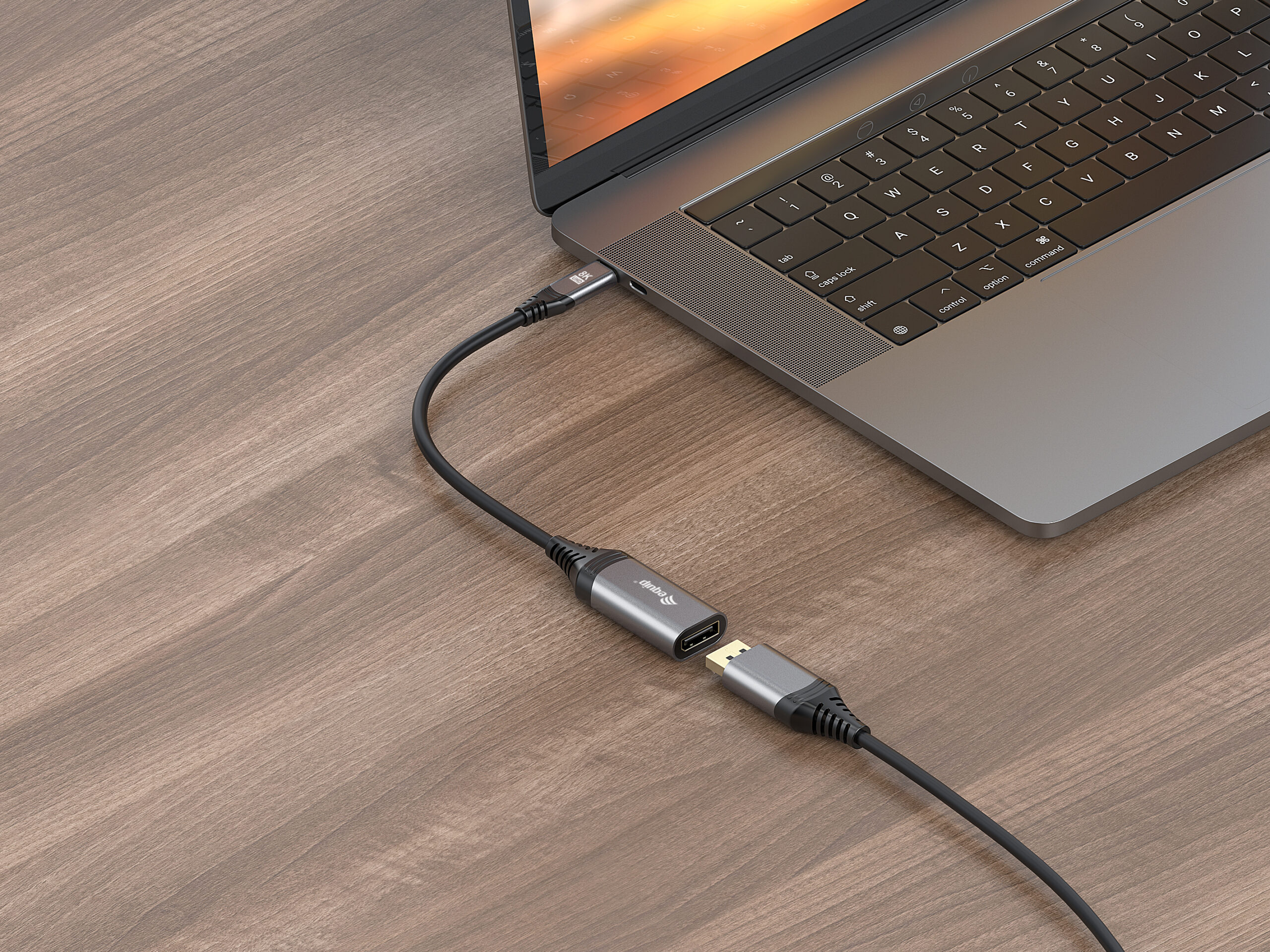 Equip 133493 USB-C naar DisplayPort 1.4 Adapter, 8K/30Hz - Afbeelding 4