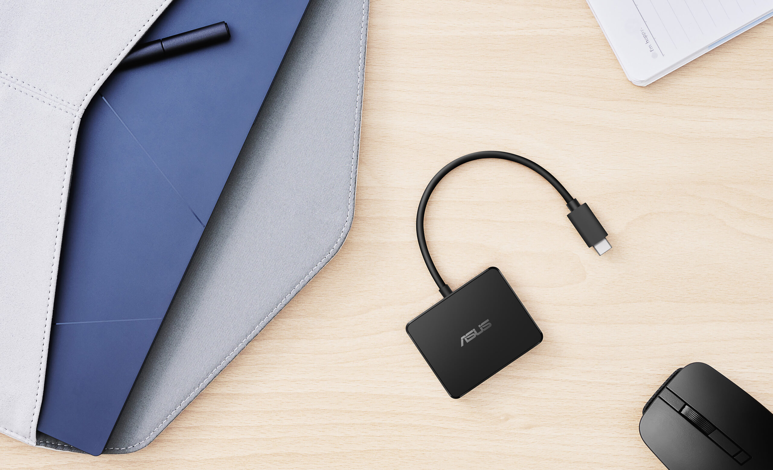 ASUS USB-C Mini Dock Bedraad USB 3.2 Gen 2 (3.1 Gen 2) Type-C Zwart - Afbeelding 6