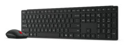 Lenovo 4X31S04843 toetsenbord Inclusief muis Kantoor RF-draadloos + Bluetooth Frans, Duits Zwart - Afbeelding 5
