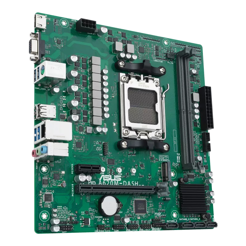ASUS PRO A620M-DASH-CSM AMD A620 Socket AM5 micro ATX - Afbeelding 4