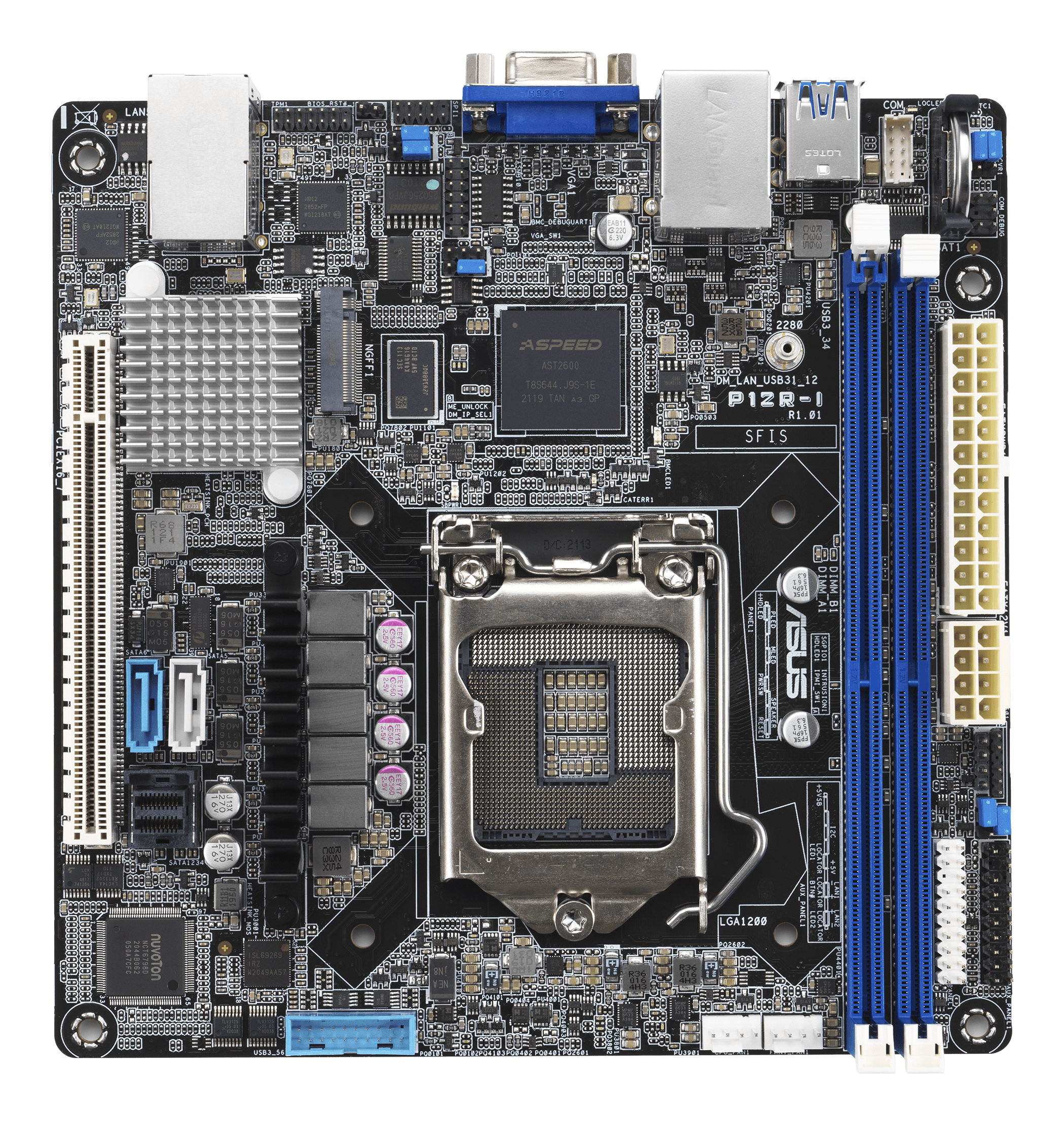 ASUS P12R-I/ASMB10 Intel C252 LGA 1200 (Socket H5) ATX - Afbeelding 3