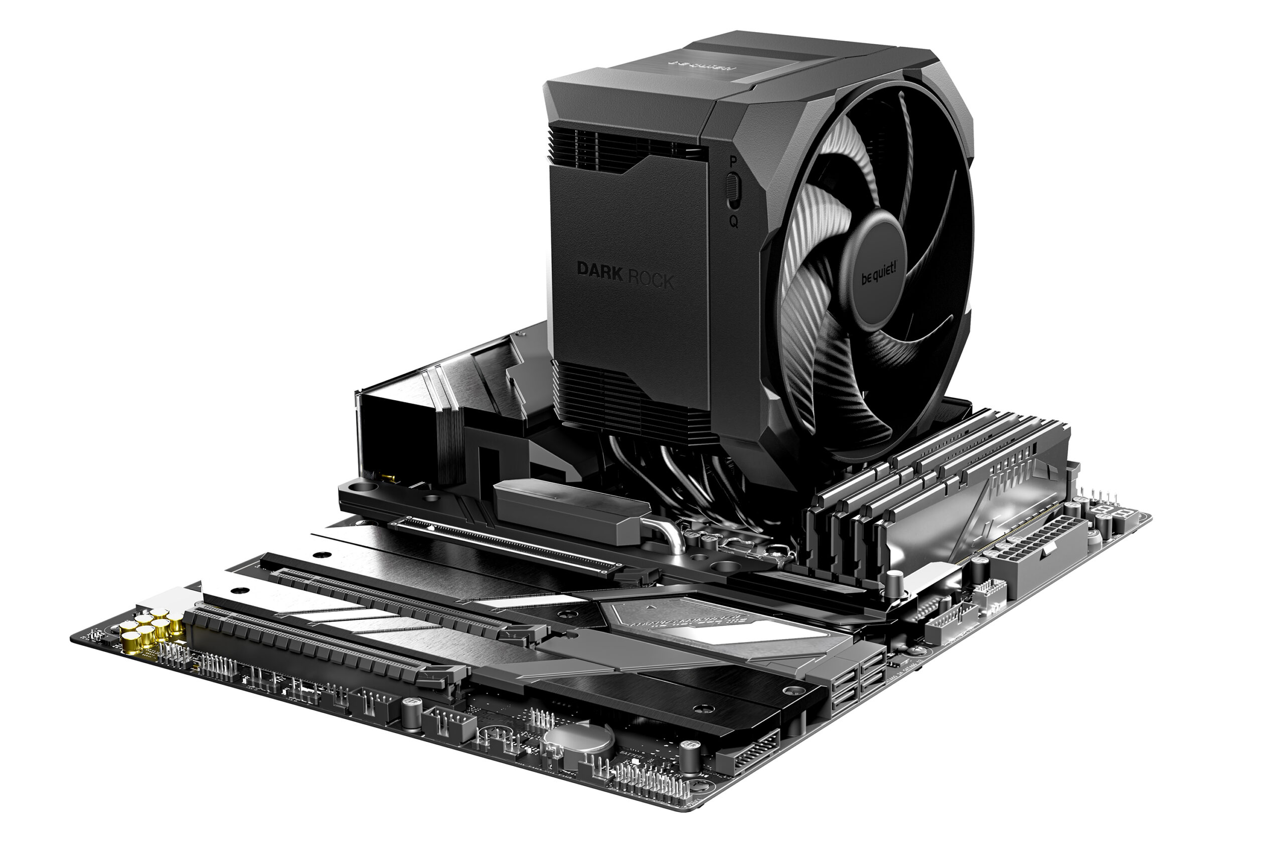 be quiet! Dark Rock 6 Chipset Luchtkoeler 13,5 cm Zwart 1 stuk(s) - Afbeelding 4