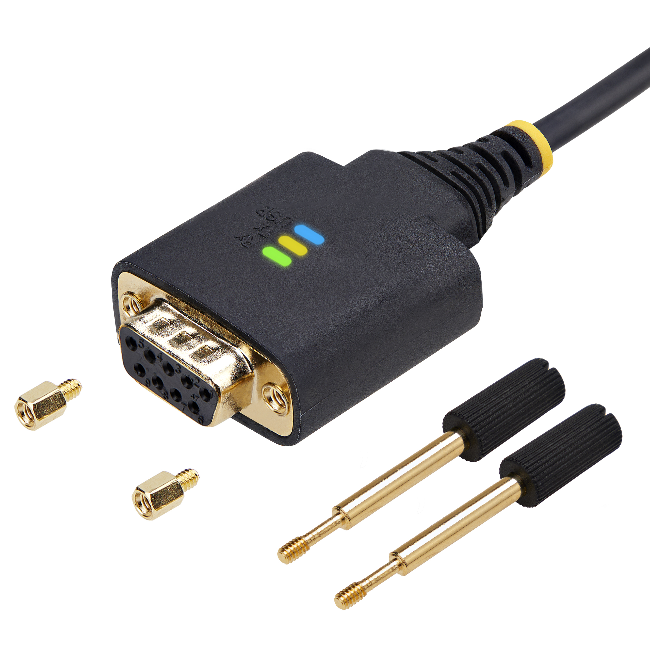 StarTech.com 2m USB naar Null Modem Adapter/Converter Kabel, COM Retention, FTDI, USB-A naar DB9 RS232, Verwisselbare DB9 Schroeven/Moeren, ESD Besherming, Windows/macOS/Linux - Afbeelding 8