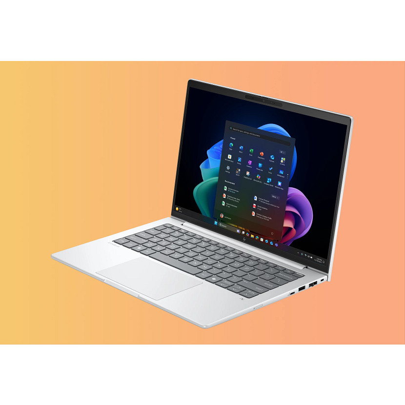 HP EliteBook 8 G1i Next Gen AI Wolf Pro Security Edition Copilot+ PC Intel Core Ultra 5 226V Laptop 35,6 cm (14") WUXGA 16 GB LPDDR5x-SDRAM 512 GB SSD Wi-Fi 7 (802.11be) Windows 11 Pro Zilver - Afbeelding 7