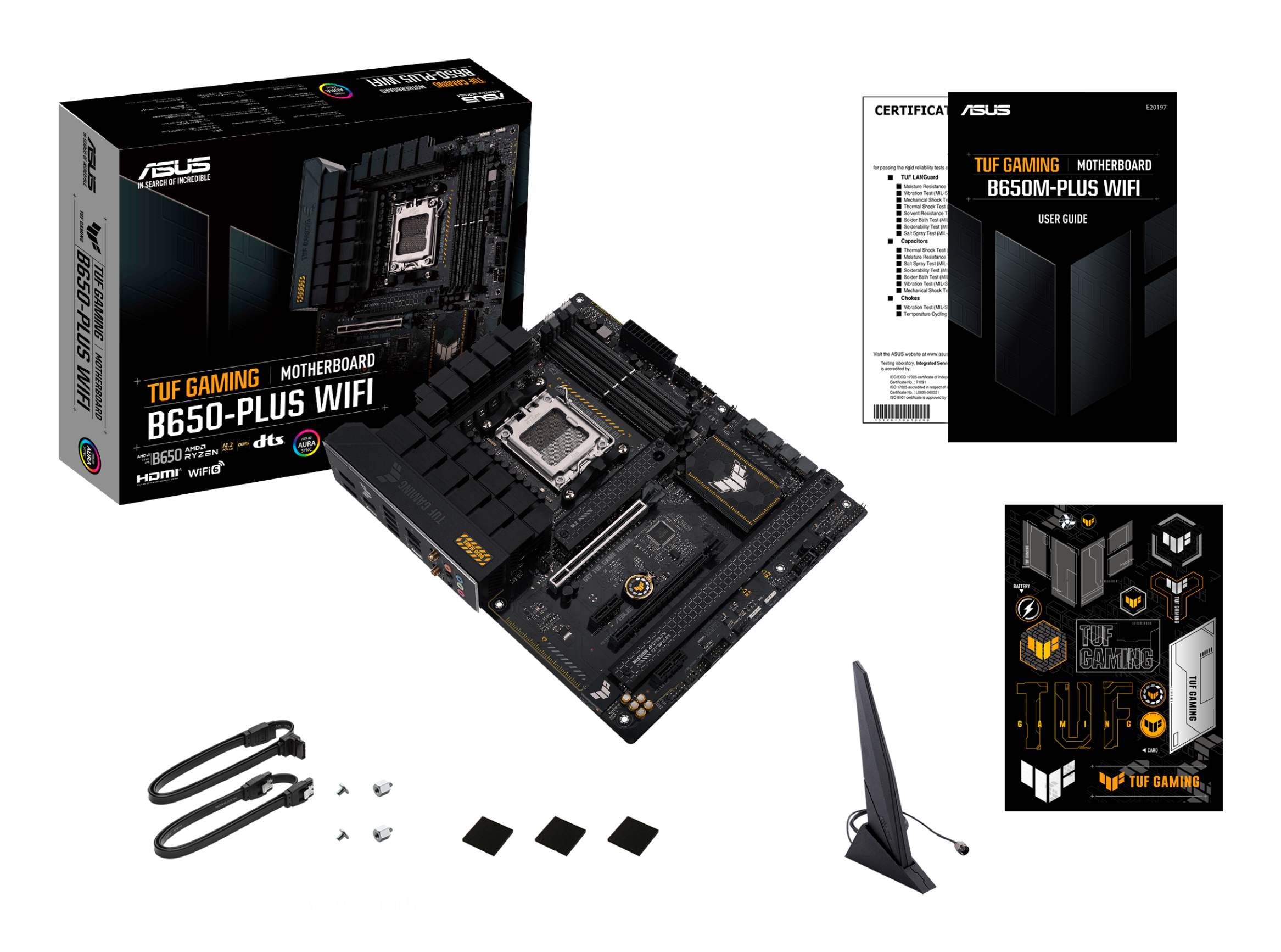 ASUS TUF GAMING B650-PLUS WIFI AMD B650 Socket AM5 ATX - Afbeelding 13