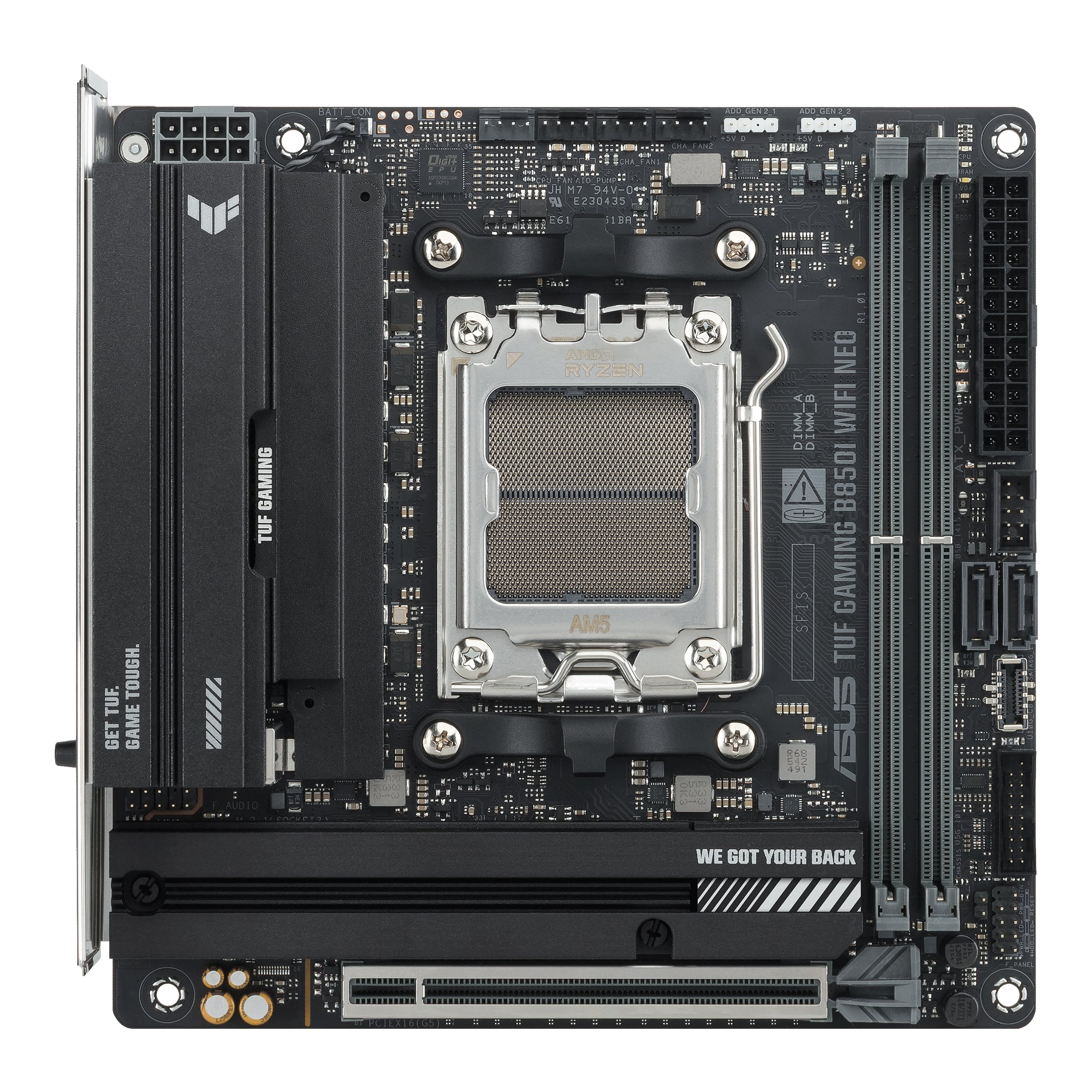 ASUS TUF GAMING B850I WIFI NEO AMD B850 Socket AM5 mini ITX - Afbeelding 2