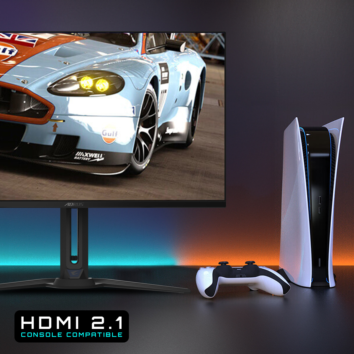 GIGABYTE AORUS FO32U EK computer monitor 80 cm (31.5") 3840 x 2160 Pixels 4K Ultra HD OLED Zwart - Afbeelding 13