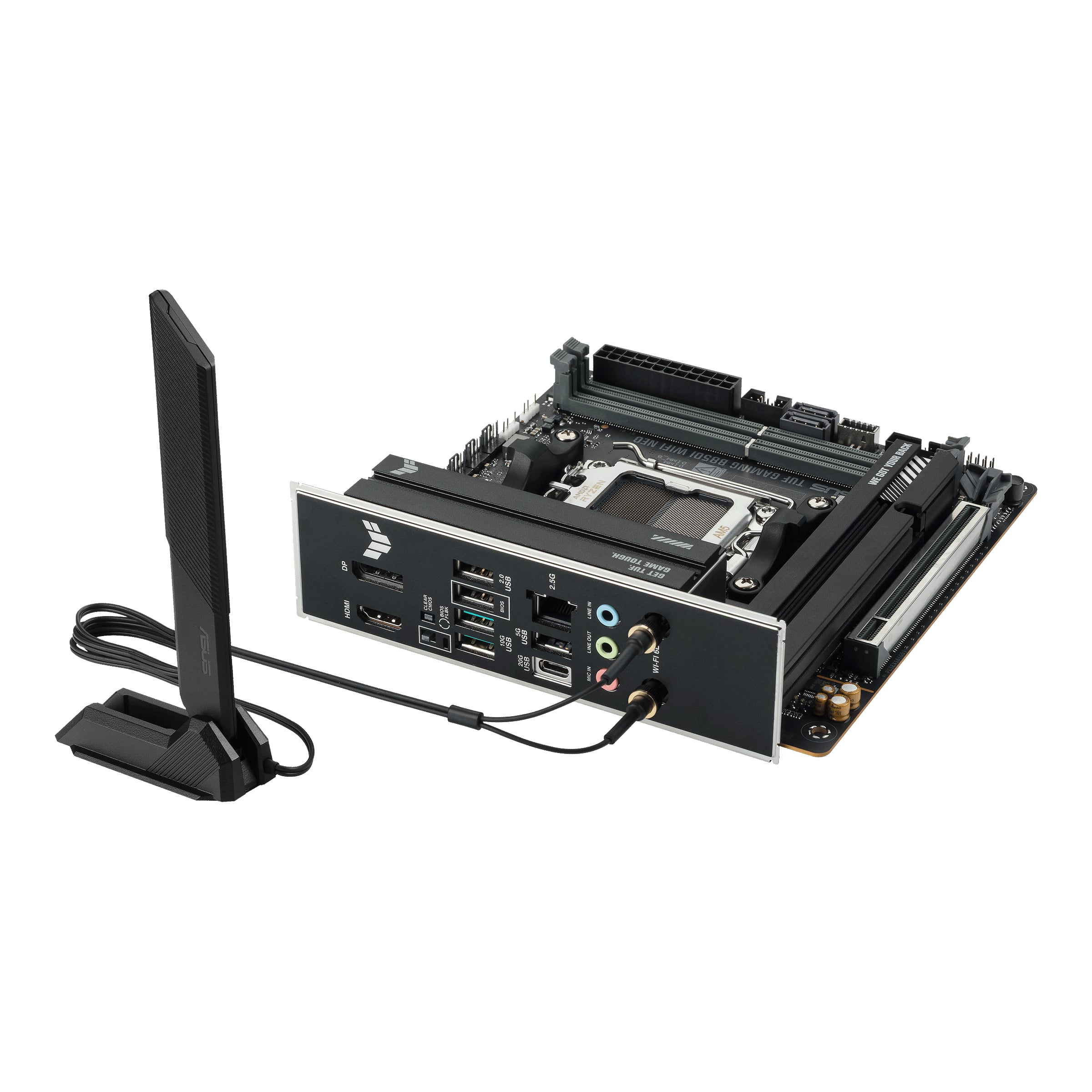 ASUS TUF GAMING B850I WIFI NEO AMD B850 Socket AM5 mini ITX - Afbeelding 12