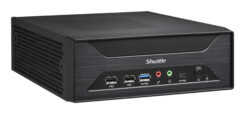 Shuttle XPC slim Barebone XH810 - S1851, Intel H810, 1xDP, 2xHDMI, 3x COM (RS232) , 2x Intel LAN,2x2.5", 8x USB, 3x M.2, 24/7 permanent gebruik