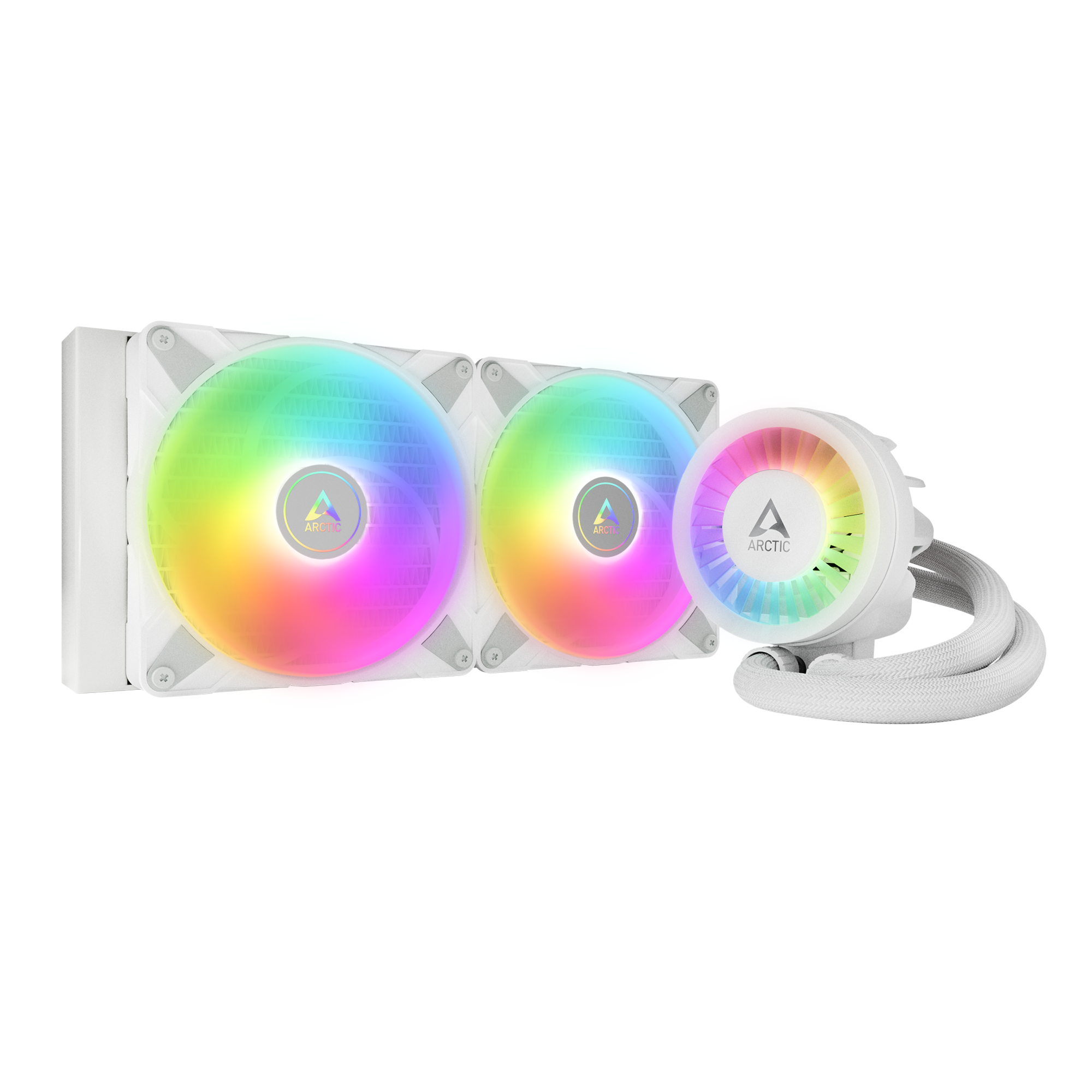 ARCTIC Liquid Freezer III 280 A-RGB Processor Alles-in-één vloeistofkoeler 14 cm Wit 1 stuk(s) - Afbeelding 2
