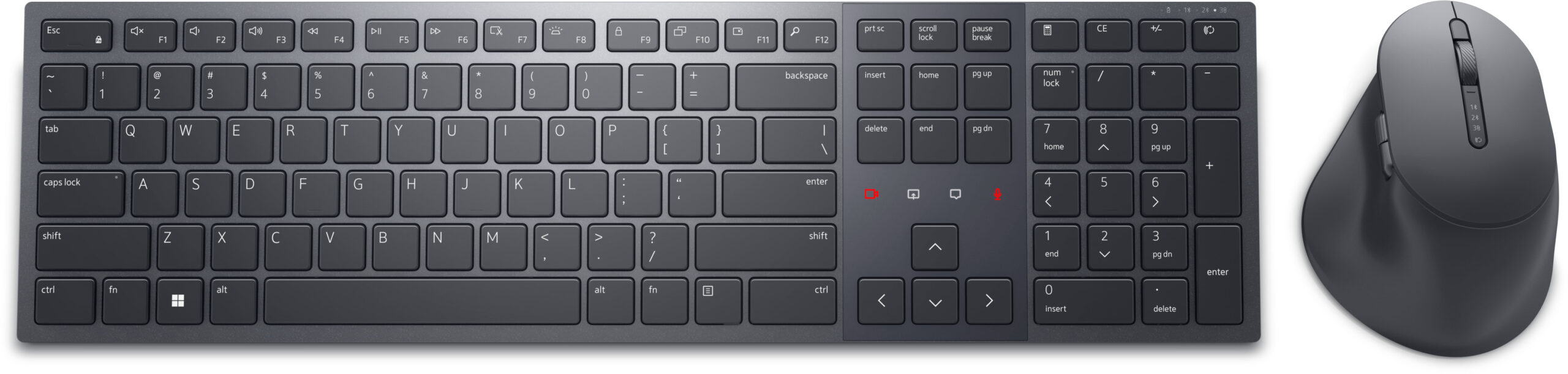 DELL Pro Premium samenwerkingstoetsenbord en muis - KM900 - VS internationaal (QWERTY) - Afbeelding 4