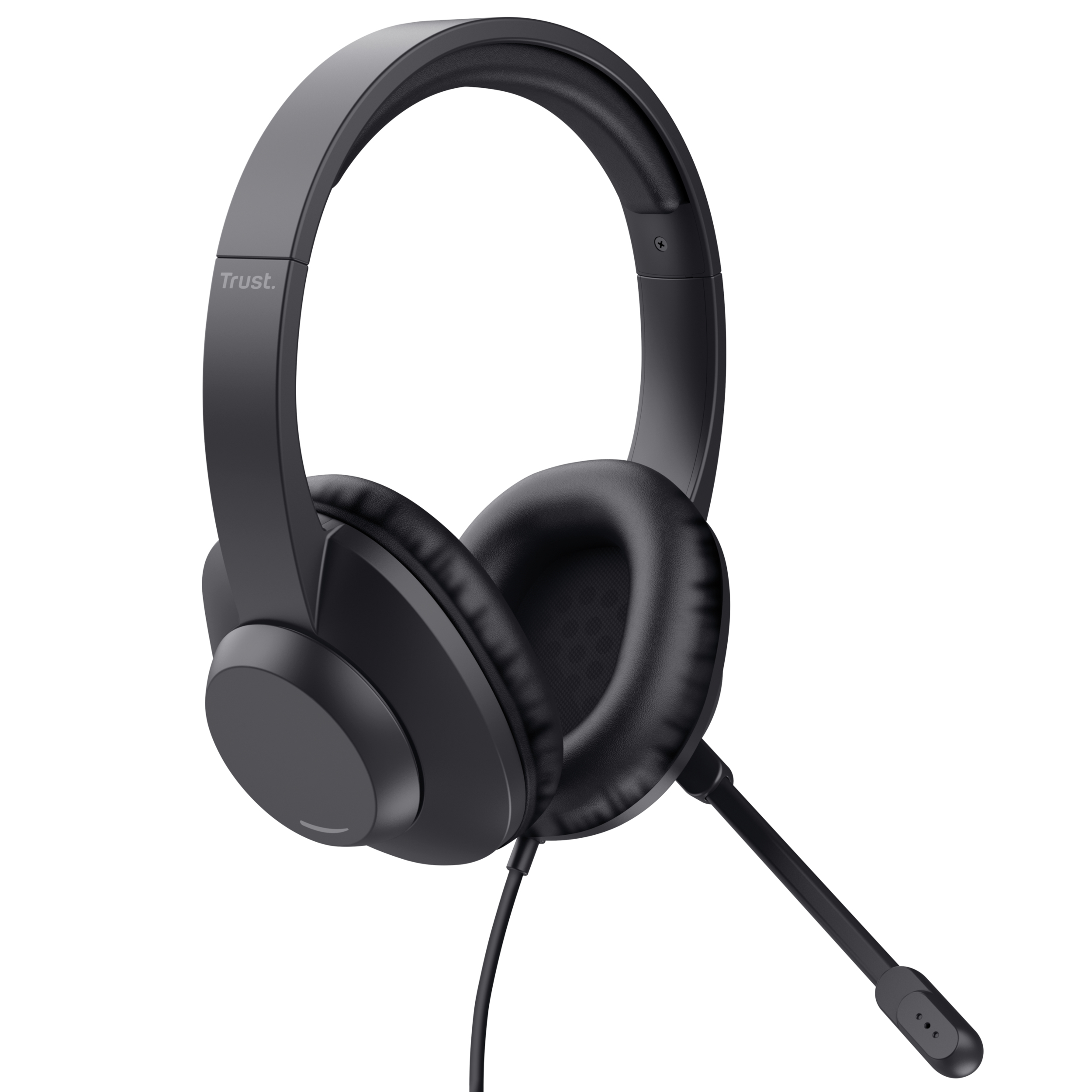 Trust Ayda Max Headset - Over-ear headset – Opklapbare microfoon – 3,5 mm aansluiting – Zwart - Afbeelding 3