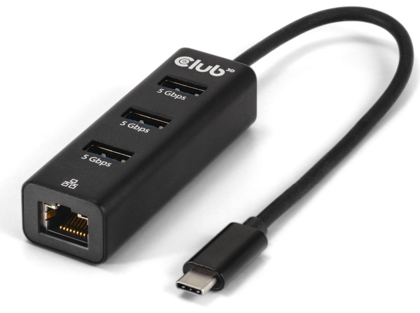 CLUB3D CSV-1549 interface hub USB Type-C 5000 Mbit/s Zwart - Afbeelding 3
