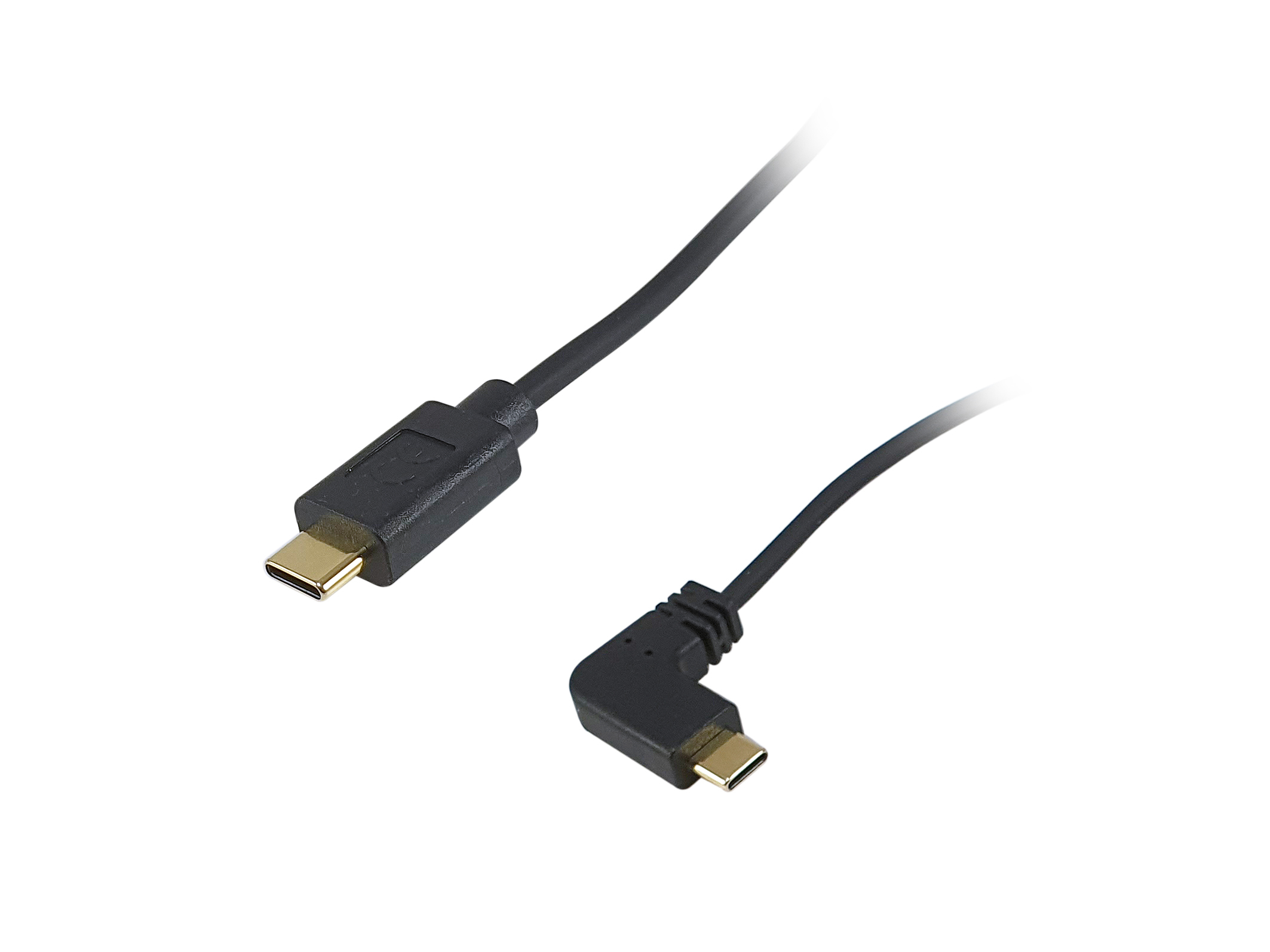 Equip USB 2.0 C naar C 90° gedraaide spiraalkabel, M/M, 1,0 m, PD 60W - Afbeelding 3