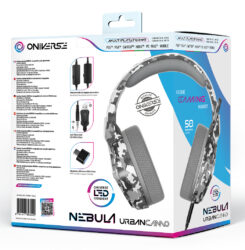 Oniverse Nebula Headset Bedraad Hoofdband Gamen USB Type-A Camouflage - Afbeelding 17