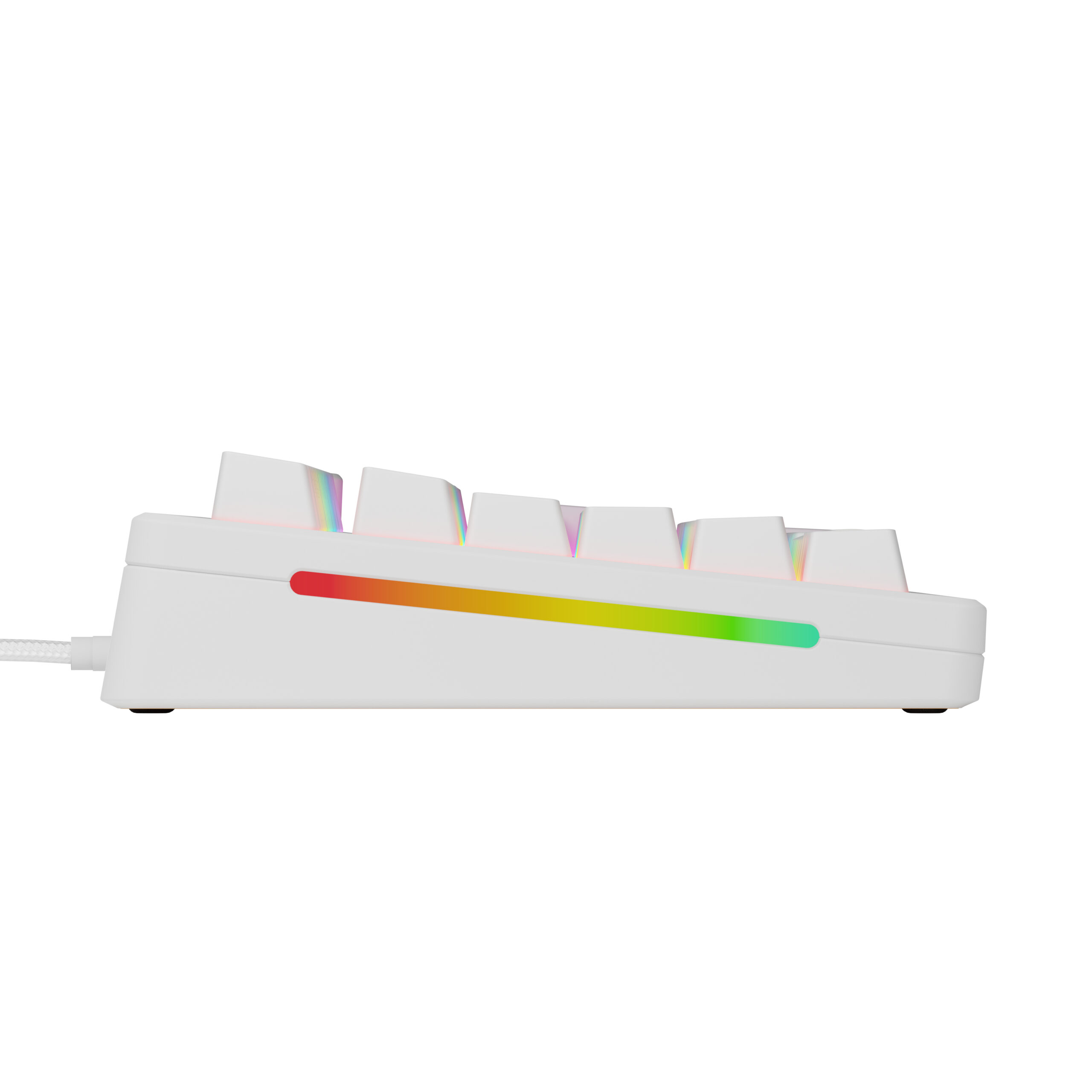 Glorious Gaming GMMK 3 HE 100% Prebuilt toetsenbord Gamen USB AZERTY Frans Wit - Afbeelding 8