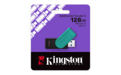 Kingston Technology DataTraveler 128GB Portable USB 3.2 Gen 1 Exodia S (Black/Turquoise) - Afbeelding 4