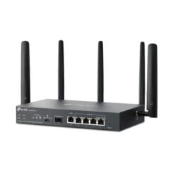TP-Link Omada ER706W-4G draadloze router Gigabit Ethernet Dual-band (2.4 GHz / 5 GHz) Zwart - Afbeelding 3