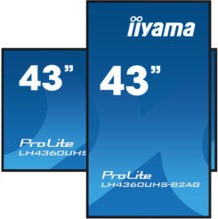 iiyama LH4360UHS-B2AG beeldkrant Digitaal A-kaart 108 cm (42.5") LED Wifi 500 cd/m² 4K Ultra HD Zwart Type processor Android 11 24/7 - Afbeelding 6