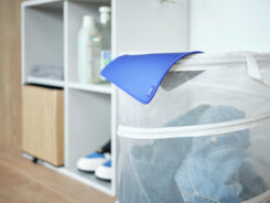 Trust Boye Eco muismat – muismat – milieuvriendelijke muismat – antislip met gestikte randen – Blauw - Afbeelding 11