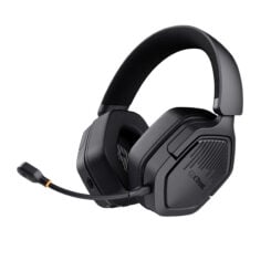 Trust GXT 493 Carus Gaming Headset - Draadloze gamingheadset – Bluetooth en USB verbinding – Afneembare microfoon – Zwart