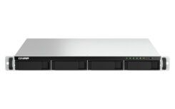 QNAP TS-464U NAS Rack (1U) Intel® Celeron® N5095 8 GB DDR4 0 TB QNAP Turbo System Aluminium, Zwart - Afbeelding 2