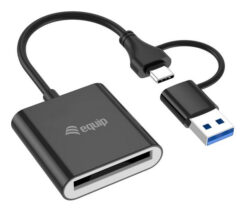 Equip 245461 geheugenkaartlezer USB 3.2 Gen 2 (3.1 Gen 2) Type-C Zwart - Afbeelding 2