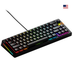 Glorious Gaming GMMK 3 HE 65% Prebuilt toetsenbord Gamen USB QWERTY Amerikaans Engels Zwart