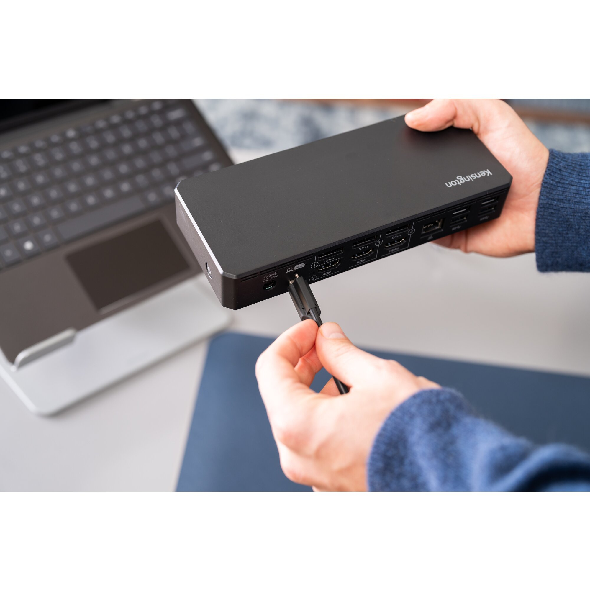 Kensington SD4781P EQ USB-C & USB-A Dual 4K Docking Station - Afbeelding 24