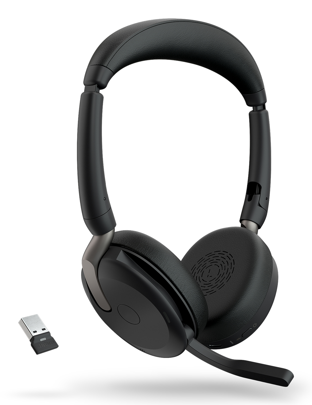 Jabra Evolve2 65 Flex Headset Draadloos Hoofdband Kantoor/callcenter USB Type-A Bluetooth - Afbeelding 5