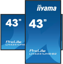 iiyama LH4341UHS-B2 beeldkrant 108 cm (42.5") LCD 500 cd/m² 4K Ultra HD Type processor Android 8.0 24/7 - Afbeelding 6