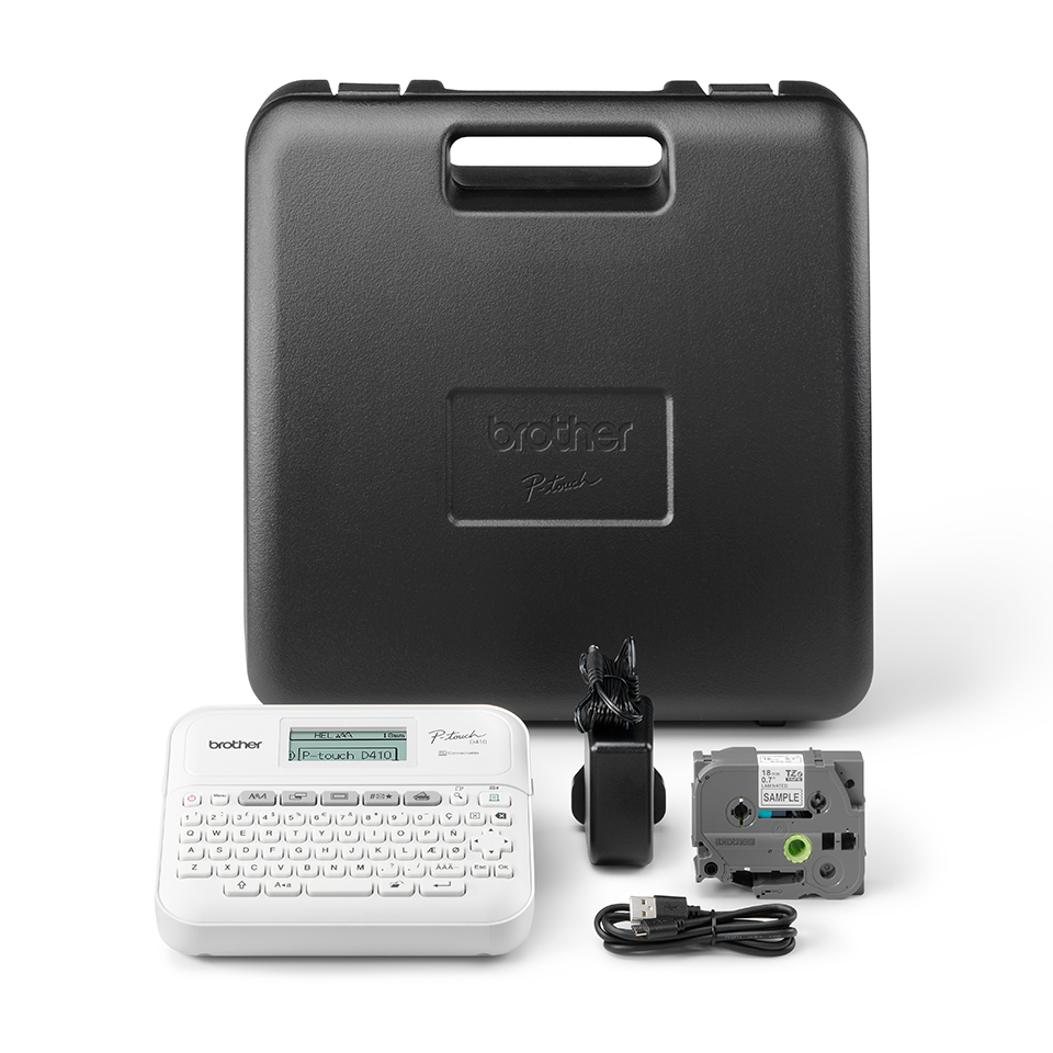 Brother PT-D410VP labelprinter ZINK (Zero-Ink) 180 x 180 DPI Bedraad TZe QWERTY - Afbeelding 4