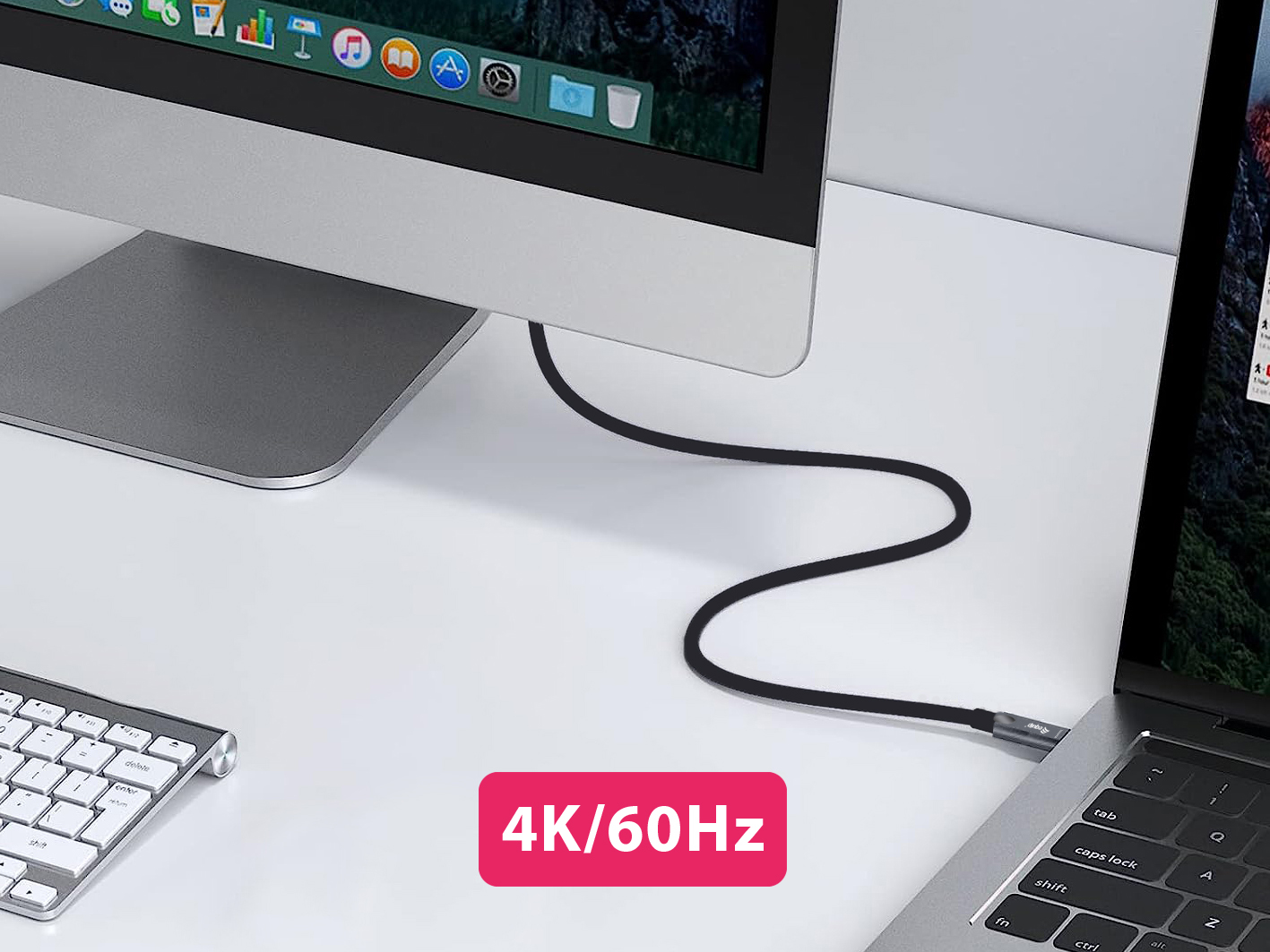 Equip 119462 USB-C naar C Active Optical Kabel, M/M, 10m, PD 60W, 4K/60Hz, 10Gbps, Video+Data+PD - Afbeelding 6