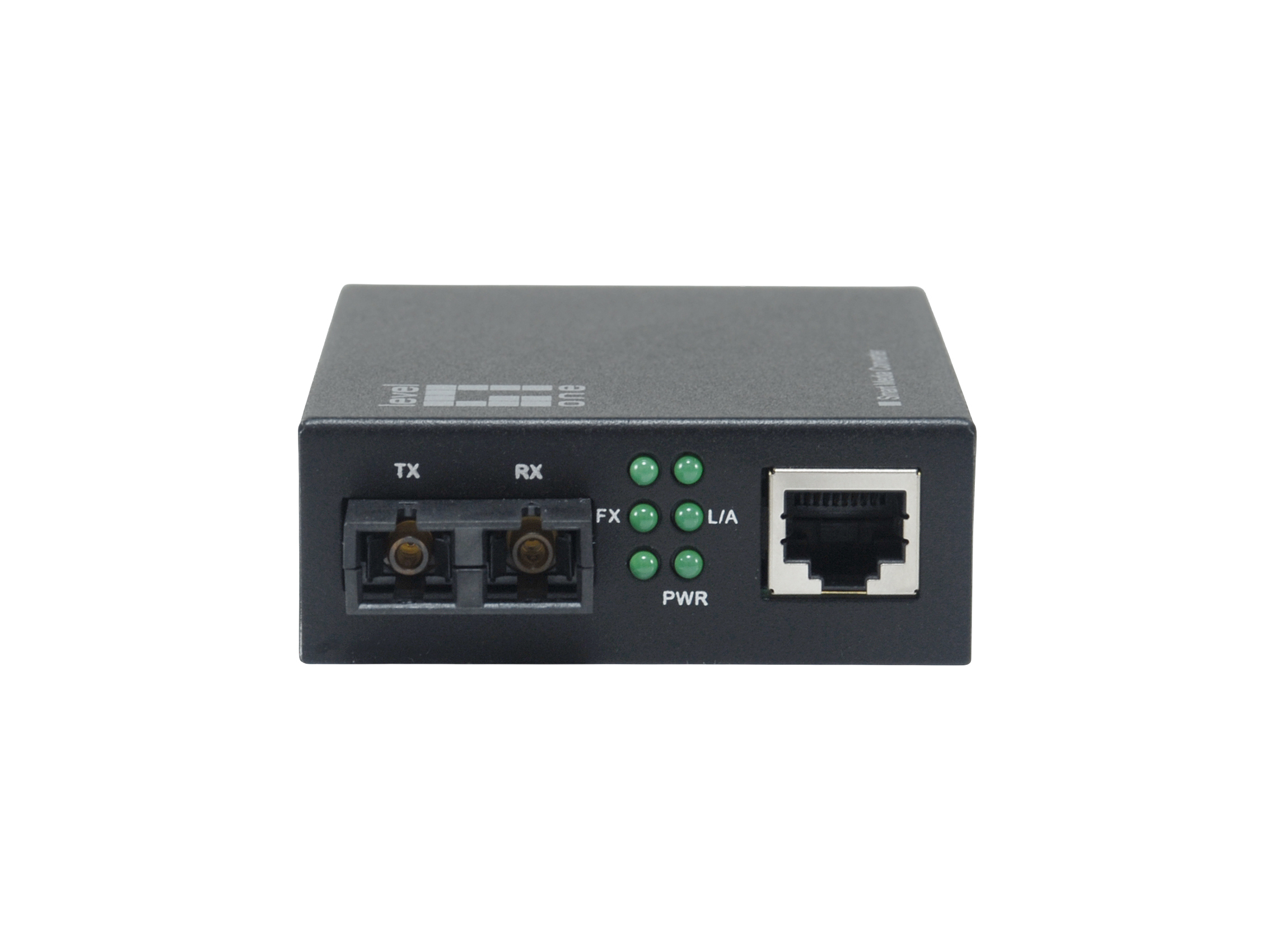 LevelOne GVM-2001 netwerk media converter 1000 Mbit/s 850 nm Multimode Zwart - Afbeelding 2