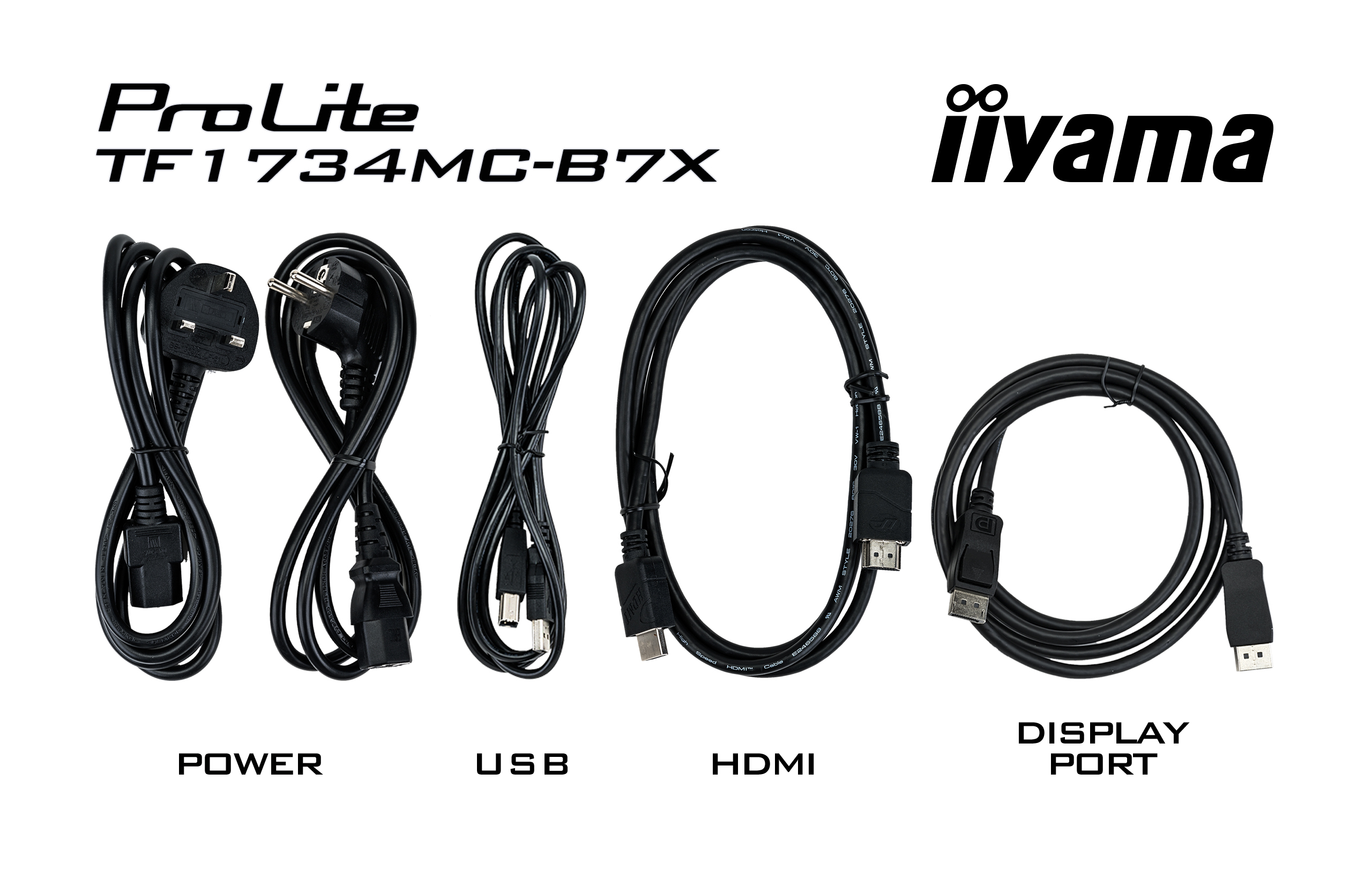 iiyama TF1734MC-B7X computer monitor 43,2 cm (17") 1280 x 1024 Pixels SXGA LED Touchscreen Zwart - Afbeelding 10