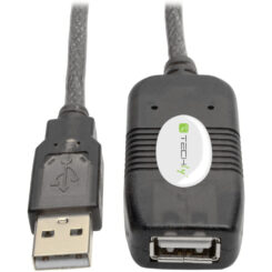 Techly IUSB-REP10TY USB-kabel USB 2.0 10 m USB A 0,48 Gbit/s Zwart - Afbeelding 5