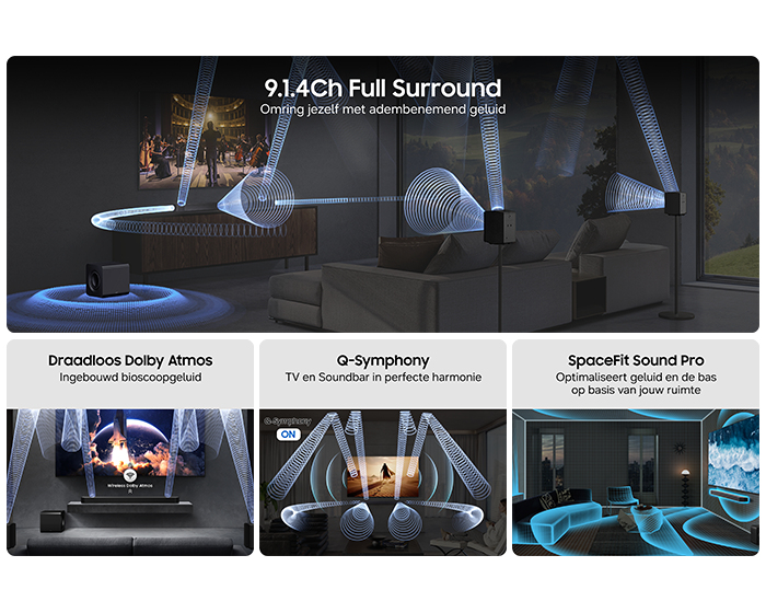 Samsung Cinematic Q-series Soundbar HW-Q930H (2026) - Afbeelding 4