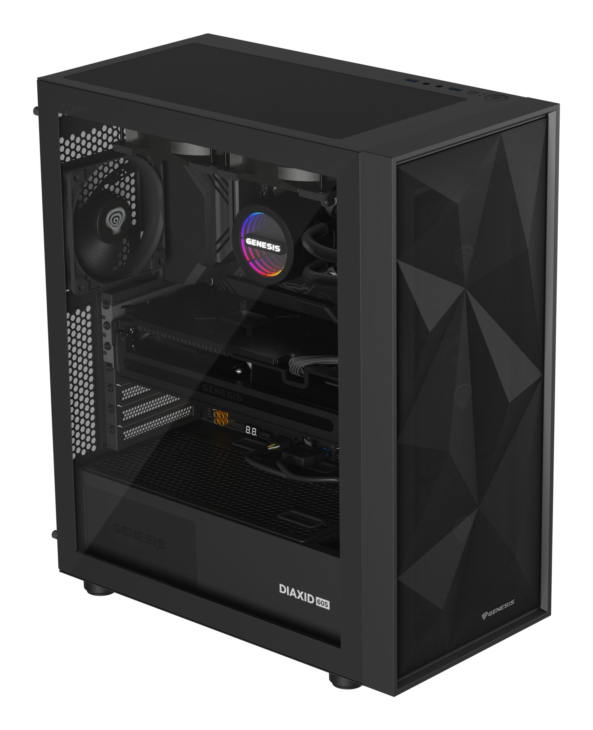 GENESIS NLG-2318 koelsysteem voor computers Processor Alles-in-één vloeistofkoeler Zwart - Afbeelding 12
