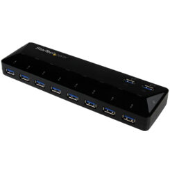 StarTech.com 10-Poorts USB 3.0 Hub met oplaad en sync poort - 5Gbps - 2 x 1.5A poorten - Afbeelding 2