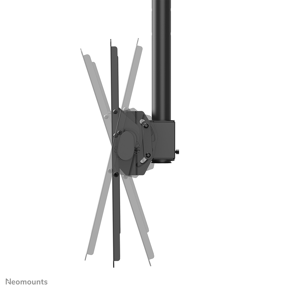 Neomounts CL35-440BL16L Monitor/TV-beugel plafond 37-70" - h 106-156 cm - Afbeelding 5