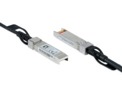 LevelOne DAC-0102 InfiniBand en Glasvezelkabel 2 m SFP+ Zwart