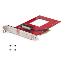 StarTech.com U.3 naar PCIe Adapter Kaart, PCIe 4.0 x4 Adapter voor 2.5" U.3 NVMe SSDs, SFF-TA-1001 PCI Express Uitbreidingskaart voor Desktops/Servers, TAA Compliant, OS Onafhankelijk - Afbeelding 8
