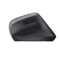 Trust Bayo+ Ergonomische draadloze muis voor meerdere apparaten – ergonomische muis – draadloze muis – RF+ Bluetooth – Zwart - Afbeelding 6