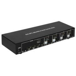 Techly IDATA DP-KVM4 KVM-switch Rack-montage Zwart - Afbeelding 5