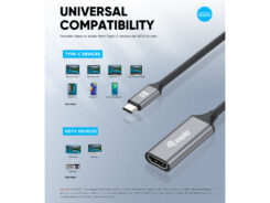 Equip USB-C naar HDMI 2.0-adapter, 4K/60Hz - Afbeelding 4