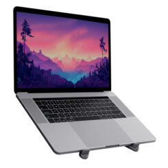 Trust Macy Opvouwbare aluminium laptopstandaard – ergonomische laptopstandaard – opvouwbaar ontwerp – Aluminium/Grijs - Afbeelding 8