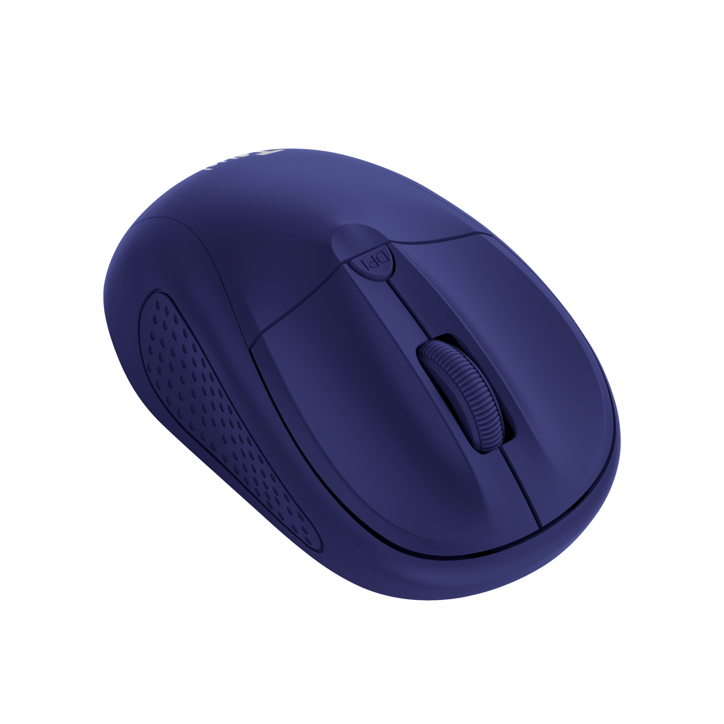 Trust Primo muis – draadloze muis – ambidextrous muis – RF draadloos – optische muis – Blauw - Afbeelding 3